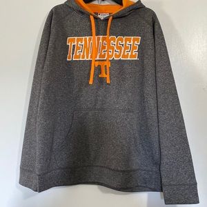 UT gray/orange hoodie, Champion size L, gently worn